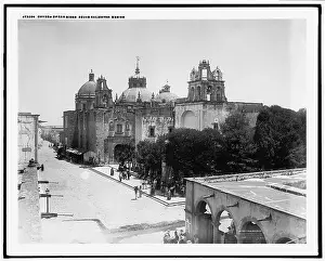 Church of San Diego, Aguas Calientes, Mexico. - Catholic churches - Plazas - Mexico Aguascalientes