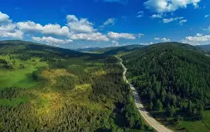 Flying High Prints: Chuysky trakt road in the Altai mountains