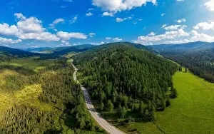 Chuysky trakt road in the Altai mountains