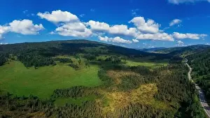 Chuysky trakt road in the Altai mountains