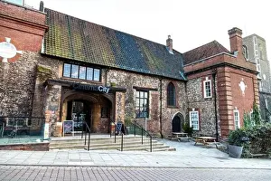 Listed Prints: Cinema City Picturehouse cinema inside restored medieval buildings