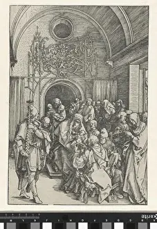 Nuremberg Prints: Circumcision of Christ, Albrecht Dürer
