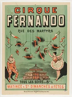 Clown Prints: CIRQUE FERNANDO RUE DES MARTYRS