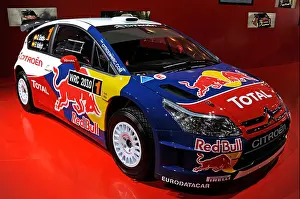 Electric Car Prints: Citroen C4 racing WRC, Paris Motor Show, France