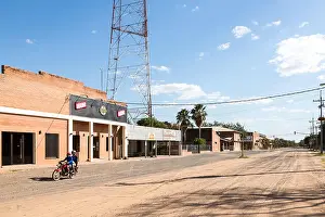 Bricks Prints: City centre of Filadelfia, Boqueron Department