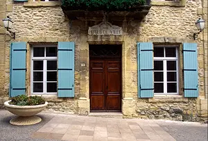 Room For Copy Prints: City Hall, Hotel de Ville, town of Chateauneuf-du-Pape, Vaucluse, Provence, France, Europe