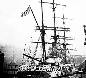 Polar Exploration Prints: The City of New York steam ship, Byrd Antarctic Expedition