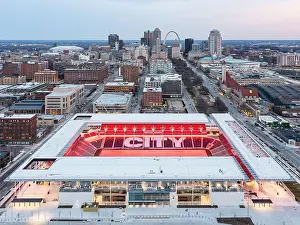 Sports Prints: Citypark Stadium home of Saint Louis City SC