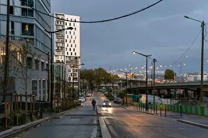 Nuit Prints: Cityscape of the end of the 13th district, Paris, 2022