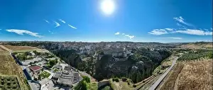 Puglia Prints: Cityscape of Gravina in Puglia town. Attractive spring landscape of Apulia, Italy, Europe