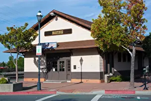 Station Prints: A classic American train station in Martinez, California