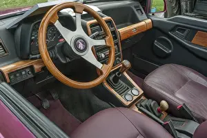 Faucet Prints: Classic car meeting, interior with fittings