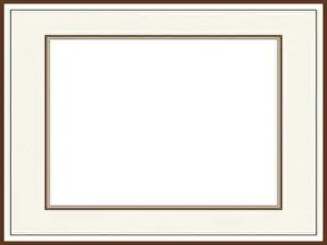 Portfolio Prints: Classic frame design with passe-partout