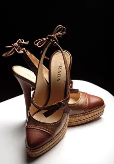 Genuine Prints: Classic hand-made Italian designer Prada shoes