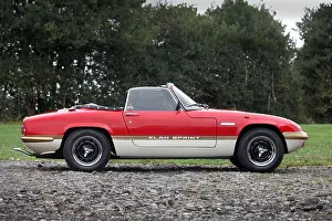 Power Plant Prints: A classic Lotus Elan Sprint in profile