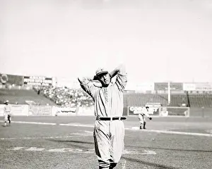 Baseball Player Prints: Claude Hendrix, Pittsburgh Pirates, at the Polo Grounds NY, 1912