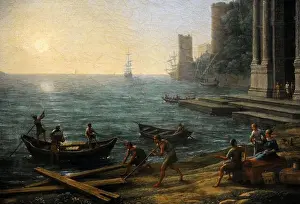 Europea Prints: Claude Lorrain (1600-1682). French painter