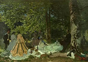 Brushstroke Prints: Claude Monet's Le déjeuner sur l'herbe (The Lunch on the Grass)