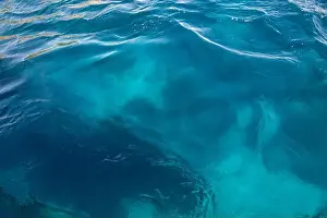 Crystal Clear Prints: Clear turquoise water of the Tyrrhenian Sea off the coast of Elba Island, Italy
