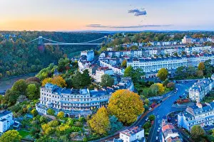 Connection Prints: Clifton Suspension Bridge spanning the River Avon and linking Clifton and Leigh Woods