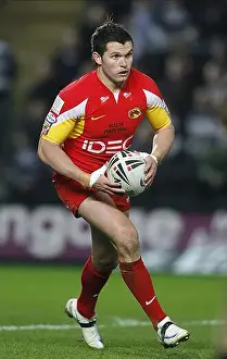 CLINT GREENSHIELDS CATALANS DRAGONS KC STADIUM HULL ENGLAND 27 February 2009