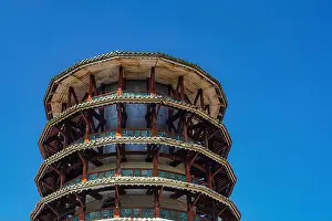 Floors Prints: Close up of the top of Menara Condong Teluk Intan