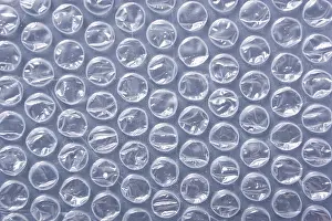 Litter Prints: Close up of a sheet of bubblewrap packaging