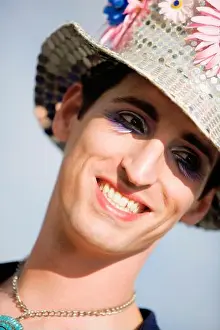 25 30 Years Prints: Close-up of a gay man smiling