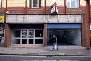 Retailing Prints: Closed down retail premises in Ipswich, Suffolk, UK