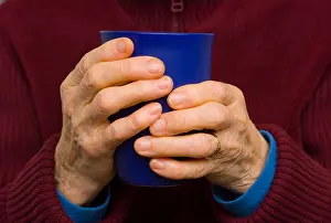 Senior Citizen Prints: Closeup of hot drink