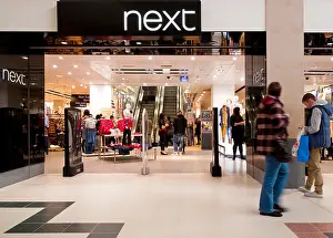 Nottingham Prints: Next clothing shop in the Victoria Centre Nottingham England UK
