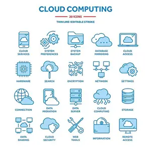 Verified Prints: Cloud computing. Internet technology