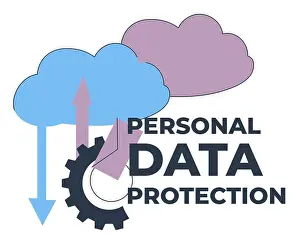 Confidential Prints: Cloud service for company for personal data protection and security
