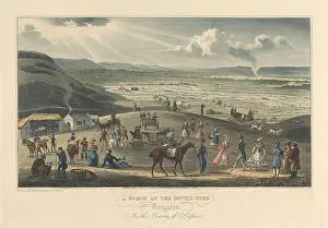 Sheet Prints: Coaching: A Scene at the Devil's Dyke near Brighton in the country of Sussex