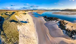 Portnoo Prints: The coast between Kiltoorish bay beach and the Sheskinmore bay between Ardara and Portnoo in Donegal - Ireland
