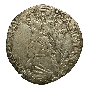 Italian History Prints: A coin from Mesocco, Switzerland
