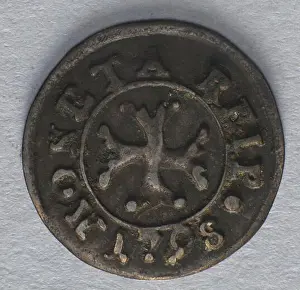 Swiss Prints: A coin from Solothurn, Switzerland, dated 1798.