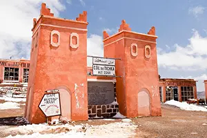 Berber Prints: The Col Du Tichka, at 2260 m, the highest road in Morocco, crosses the Atlas mountains