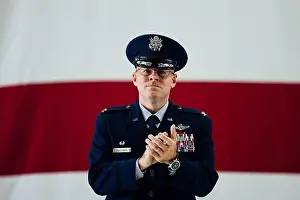 Change Of Command Prints: Col. Scot Heathman, outgoing 375th Air Mobility Wing commander