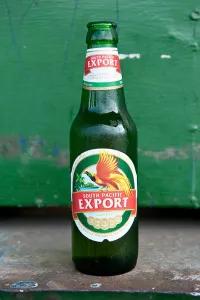 Papua New Guinea Prints: A Cold and Refreshing Bottle of South Pacific Export Beer in Rabaul