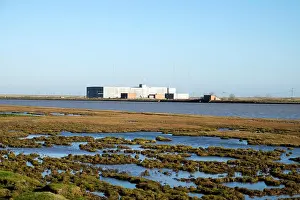 Suffolk Prints: 'Cold-War' Cobra Mist building Orford Ness, Suffolk, UK