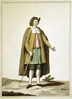 Menswear Prints: COLECCION DE TRAJES DE ESPAÑA-1777-PAYES MALLORQUIN- GRABADOs XVIII-TIPOS POPULARES