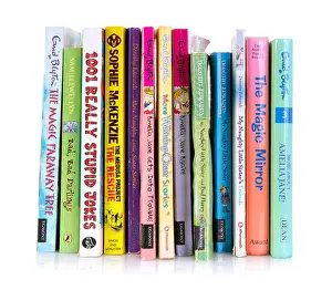 Medusa Prints: Collection Of Childrens Books on a White Background