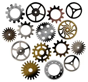 Gears Prints: Collection of gears