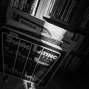 Stockimo Prints: Collection of vinyl records