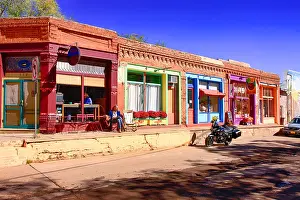 New Mexico Prints: Collective group of art galleries and a Coffee House on W Yankie Street in downtown Silver City NM