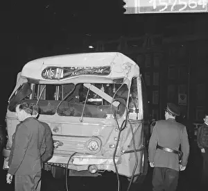 Aftermath Prints: Collision angle Wibautstraat-Ruysstraat between line 3 and bus NZH