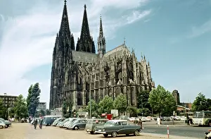 Mode Prints: Cologne Cathedral Kölner Dom Hohe Domkirche St Peter und Maria Germany