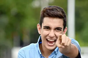 Colombian Prints: Colombian Male Laughing