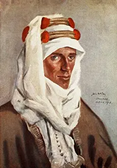 Palestine Prints: Colonel Thomas Edward Lawrence CB DSO (16 August 1888 – 19 May 1935) was a British archaeologist